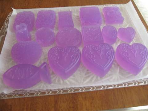 Lavender and Chamomile Glycerin soap