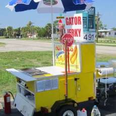 Heavenly Treats Hot Dog Cart