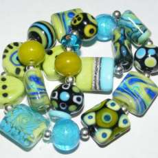 Lampwork Glass Beads by Amanda