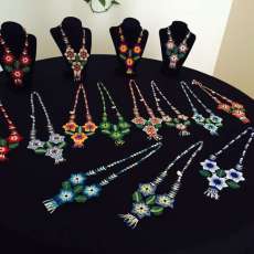 Seven Flowers Necklaces
