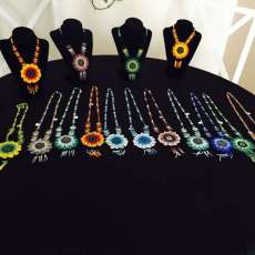 Sunflower Necklaces
