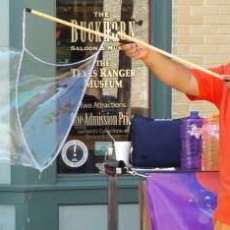 Bubble Party on the San Antonio Live Show