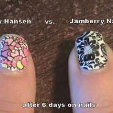 Sally Hansen vs Jamberry