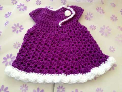 Crocheted Child's Dress