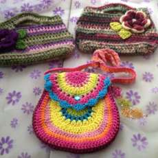 More Crocheted Handbags
