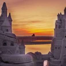 Sunset at the Crystal Classic