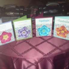 3-D Flower Cards