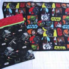 Star Wars blanket and pillowcases