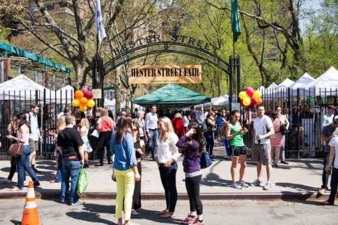 Hester Street Fair gate