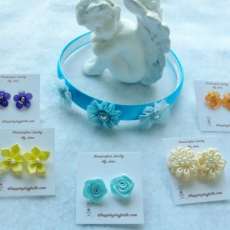 Post Earrings and Headbands