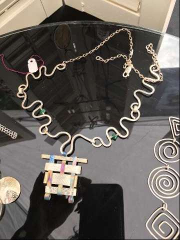 Woven Metals Necklace