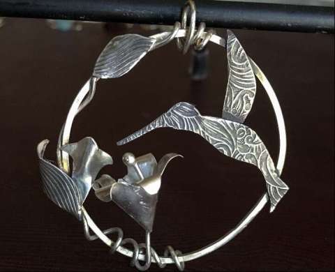 Hummingbird Pendant