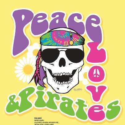 peace, love, pirates