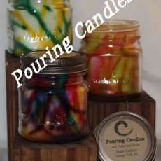 Our One of a Kind Twirl and Swirl Candles