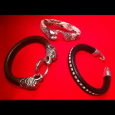Custom Leather Bracelets'