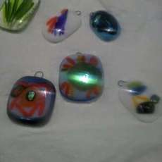 Handmade Fused and Dichroic Glass