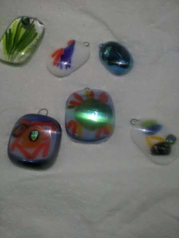 Handmade Fused and Dichroic Glass