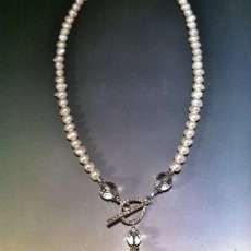 Freshwater Pearl and Crystal