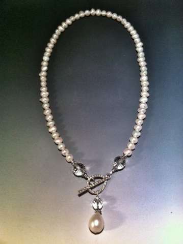 Freshwater Pearl and Crystal