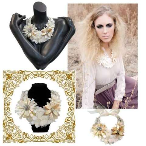 Wedding Bib Necklace