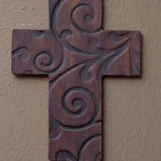 Iron Oxide Cross