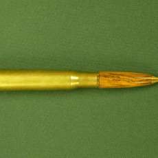 Once Fired 50 Caliber Twist Pen