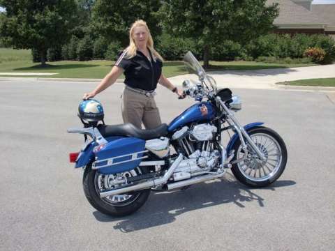 Me and my motorcycle. Harley Sportser 1200 1999