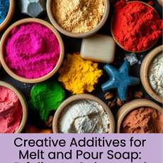 Creative Additions For Melt and Pour Soap