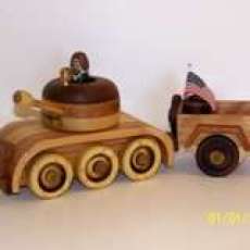 Fat Boy Tank and Ammo Trailer