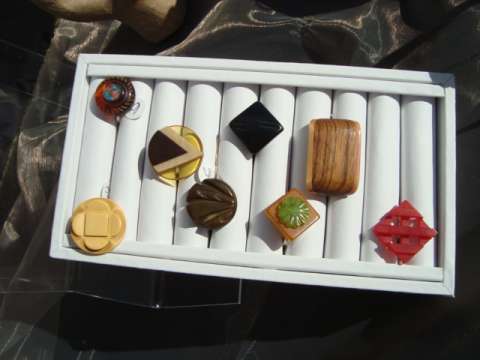 Rings with Bakelite