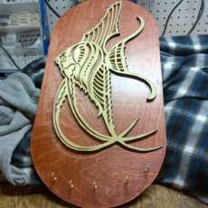 A key hanger for a gift