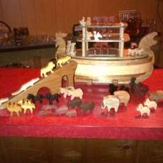 Noah's Ark set done for Christmas gift