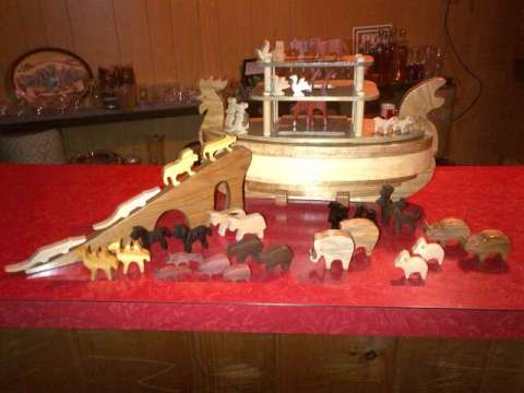 Noah's Ark set done for Christmas gift