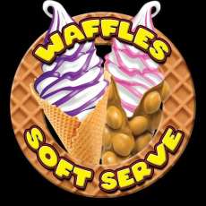 Waffles & Soft Serve Logo