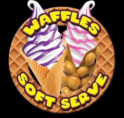 Waffles & Soft Serve Logo