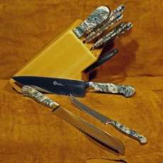 Boker Inlaid Cutlery Set
