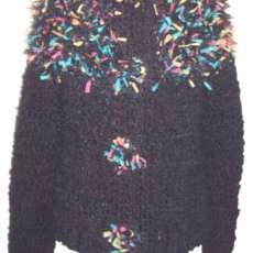 Black ribbom yokedjacket