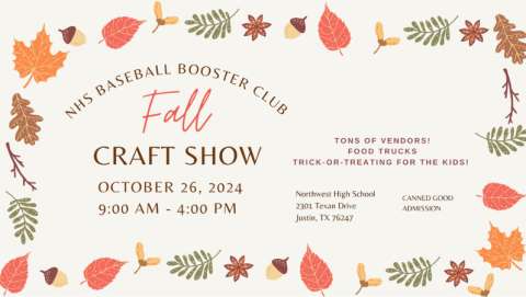 NHS Fall Craft Show