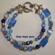 Double Blue Bracelet