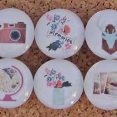 Making Memories Pins and Magnets