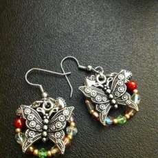 Butterfly earrings