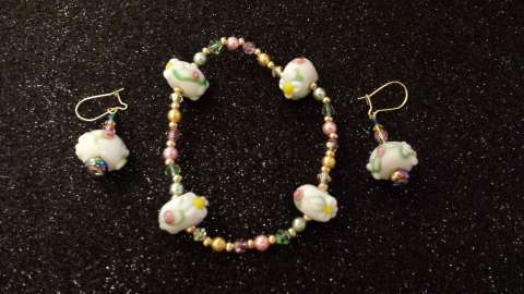 Bracelet & Earrings