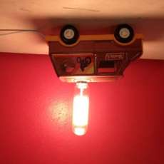 Small BuddyL Motocross Van light