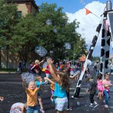 COW Bubble Tower at the 2019 Utah State Fair