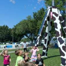 COW Bubble Tower at the Indiana State Fair 2021, '22, '23