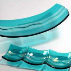 Caribbean Wave Platters