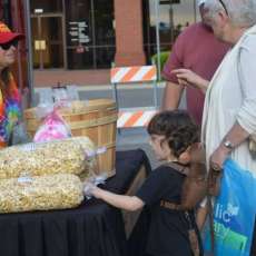 Happy Poppers Kettle Corn at Festival