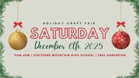 Cheyenne Mountain Holiday Craft Fair & Gift Market