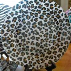 Leopard Print Plate