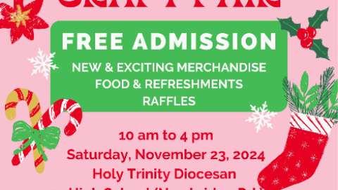 Holy Trinity Diocesan HS Holiday Craft Fair